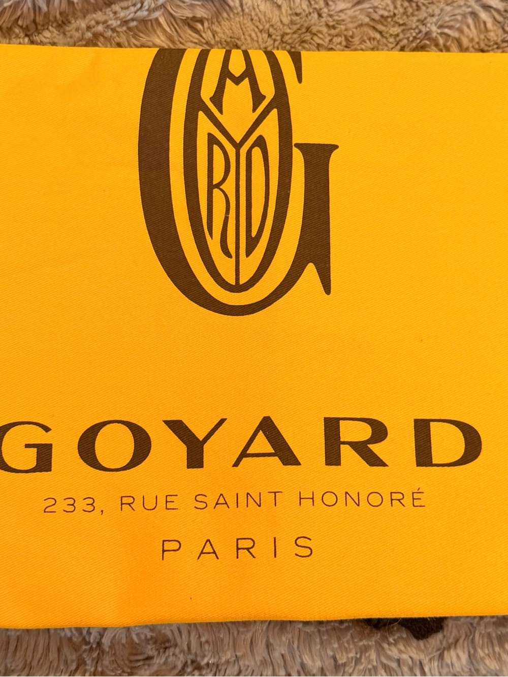 Goyard Saint Louis Tote - Black and Gray Chevron - Picture 7 of 7